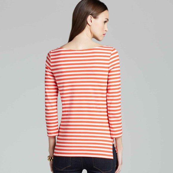 【Kate Spade】Wheaton striped bow top - size Medium - Picture 3 of 6